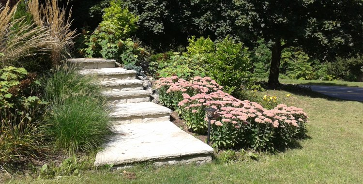 Flagstone stairs London Ontario