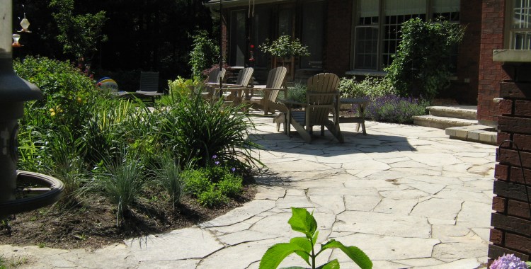 Flagstone patio London Ontario